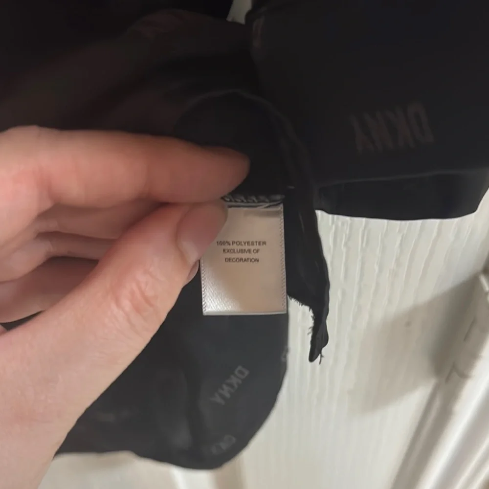 DKNY Black Pajama Set Soft Sleepwear - Picture 5 of 7